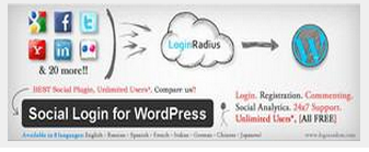 plugin WordPress đăng nhập bằng tài khoản mạng xã hội tốt nhất